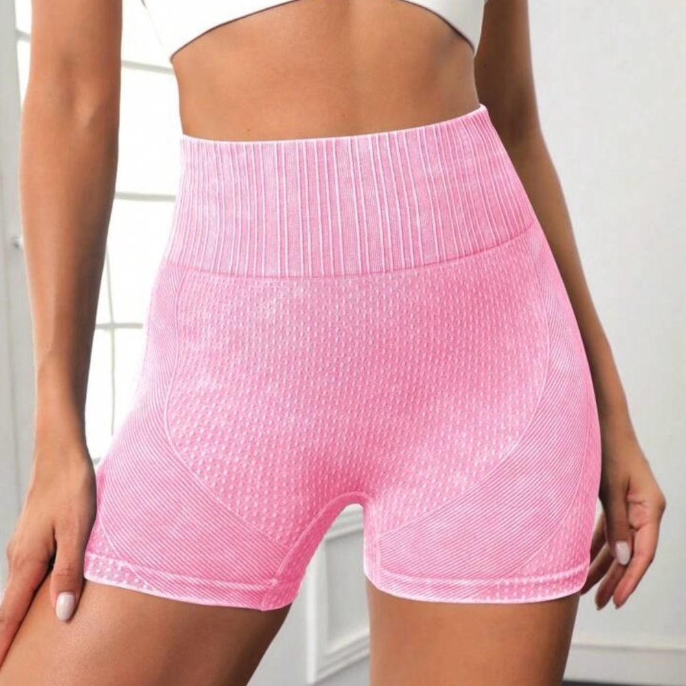 SHEIN Pink Athletic Women's Shorts